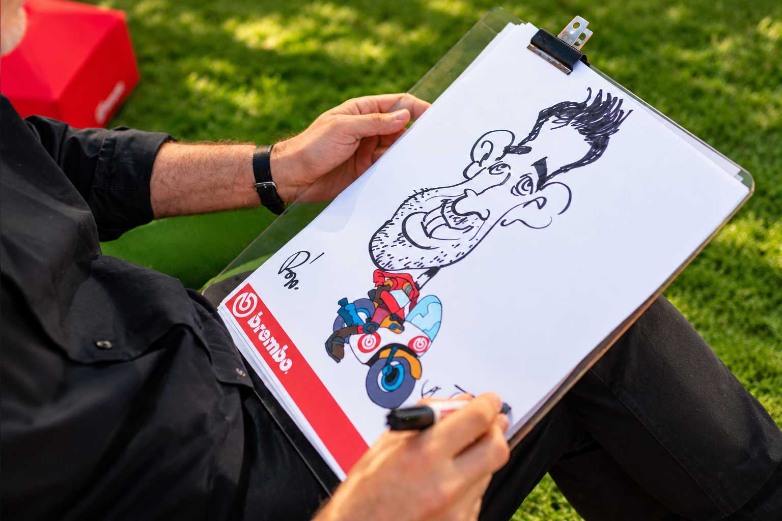 Caricaturas personalizadas para bodas, fiestas y eventos en Barcelona